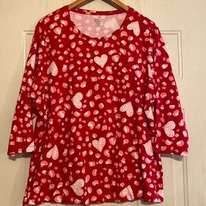 Kim‎ Rogers Perfectly Soft 100% Cotton Top